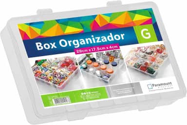 Box Organizador G, Incolor, Paramount