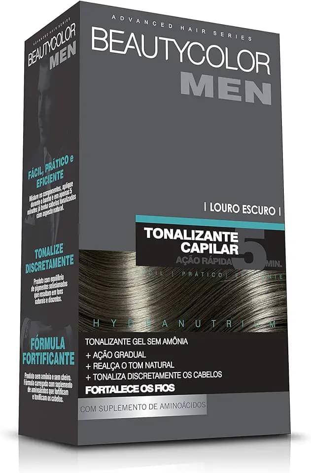 Tonalizante Capilar BEAUTYCOLOR MEN – Louro Escuro