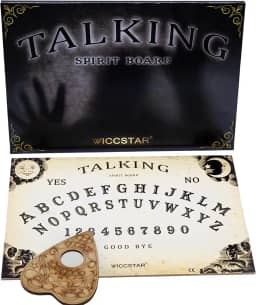 WICCSTAR Jogo de Tabuleiro de Madeira para Caça a Fantasmas - 1-6 Jogadores, 12+ Anos