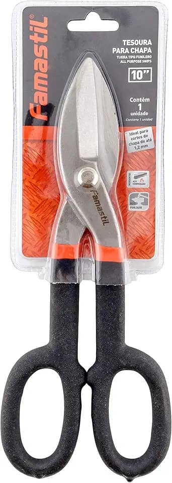 Famastil Tesoura P/Chapa 10''