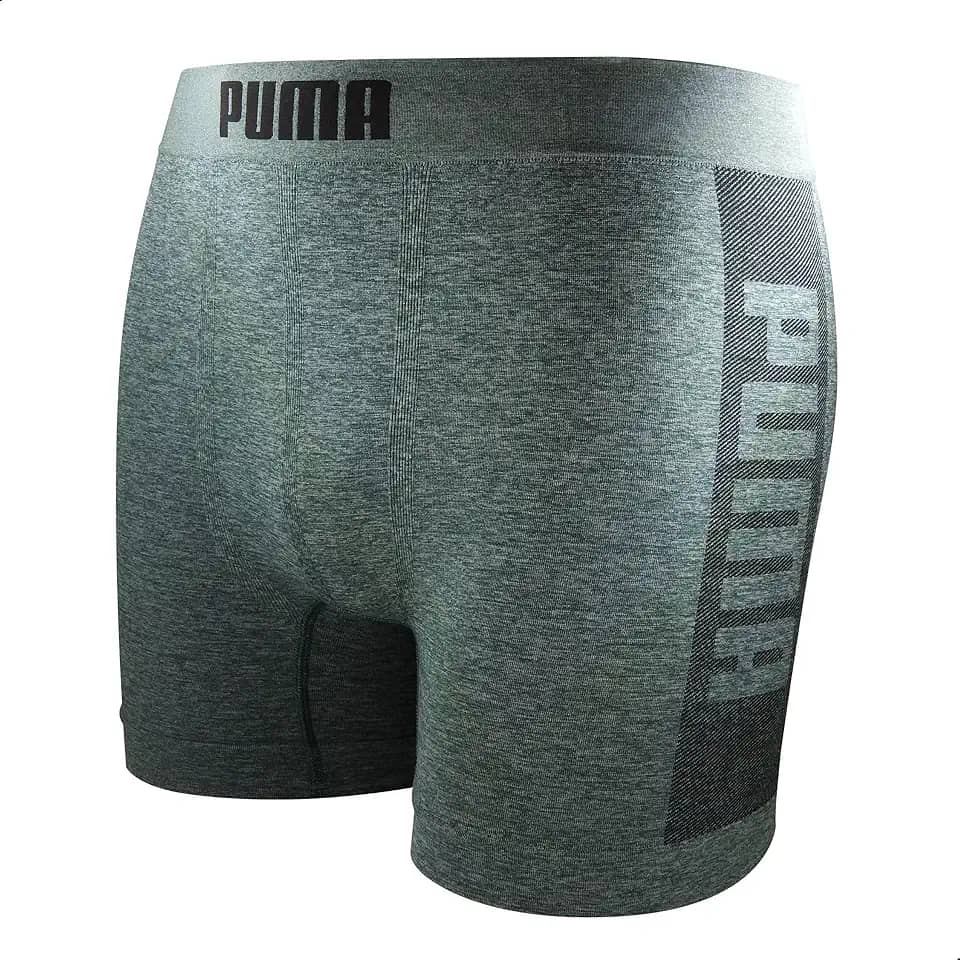 Cueca Boxer Puma Sem Costura Poliamida Sport Dry Fit Masculina