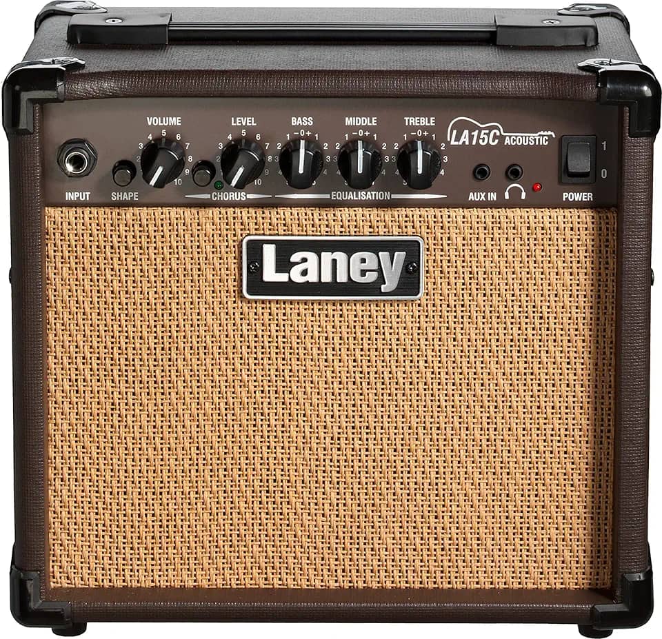 Amplificador Para Violão Laney LA15C Marrom 30w