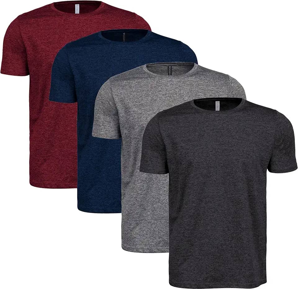 Kit 4 Camisetas Masculina Dry Fit Academia Treino Plus Size G1 ao G4