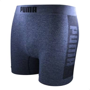 Cueca Boxer Puma Sem Costura Poliamida Sport Dry Fit Masculina