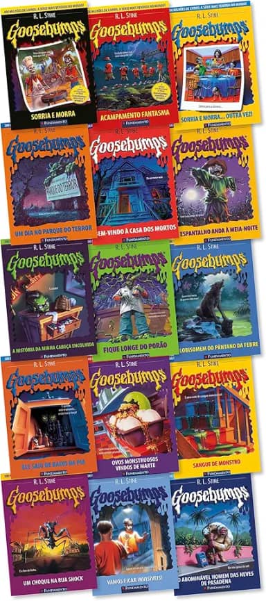Kit Goosebumps - 15 Livros