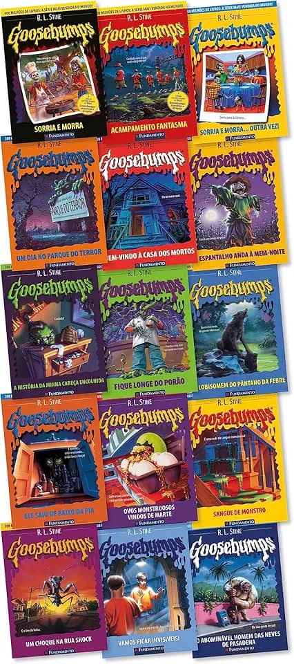 Kit Goosebumps - 15 Livros