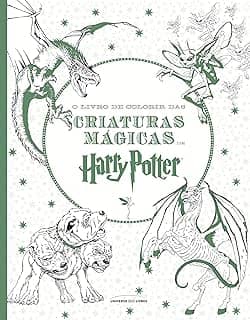 O livro de colorir das criaturas mágicas de Harry Potter - Pocket