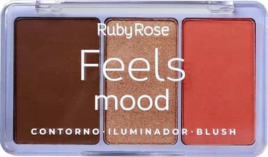 Ruby Rose - Paleta De Contorno Iluminador Blush Hb75263
