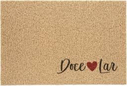 Capacho Vinil Super Print Doce Lar 40cmx60cm Kapazi