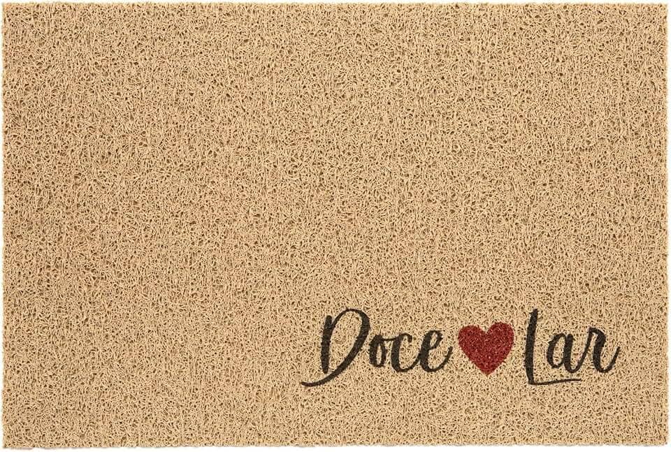 Capacho Vinil Super Print Doce Lar 40cmx60cm Kapazi