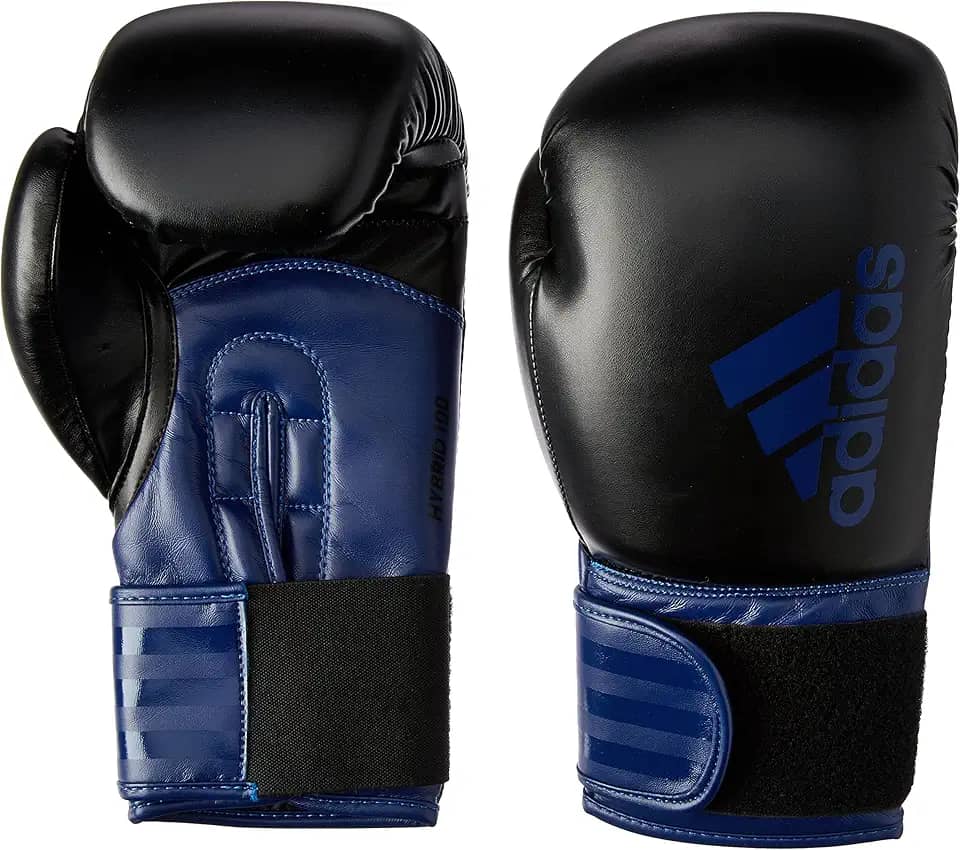 Adidas LUVA DE BOXE HYBRID 100 - Boxe, Kickboxing - Preto, Azul, Vermelho, Rosa