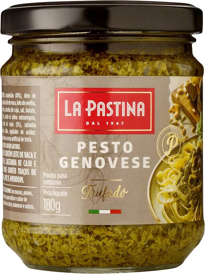 La Pastina Molho Pesto Alla Genovese Com Trufas 180G