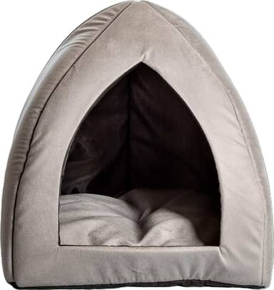 Cama Oca para Pets tipo Cabana Iglu Cinza