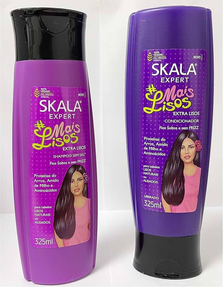 Kit Shampoo + Condicionador Skala 325Ml Mais Lisos