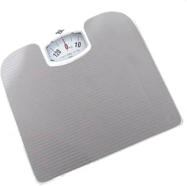 Balança Mecânica Antiderrapante 130kg Para Banheiro