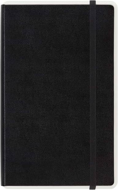 Moleskine Caderno inteligente de capa dura para tablet de papel, pontilhado nº 2, grande (12,7 cm x 21 cm), preto - compatível com caneta + elipse (vendido separadamente) e aplicativo, digitalizar,