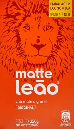 Leão Chá Matte Natural Granel Fuze 250G