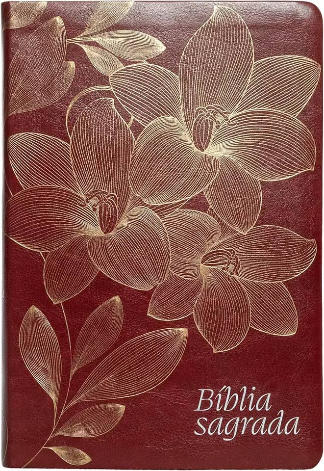 Bíblia NVI, Letra Gigante, Couro-soft vinho, Leitura Perfeita: Bíblia Sagrada Nova Versão Internacional