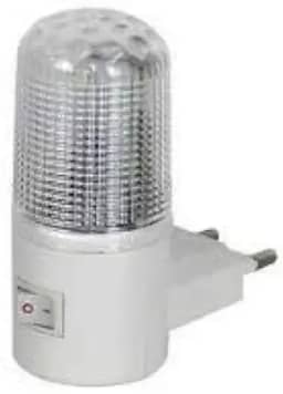 Imount Mini Abajur De Tomada Luz Noturna 4 Leds Bivolt Quarto Bebê