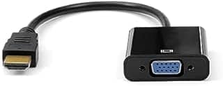 PlusCable Cabo Adaptador de video HDMI Macho para VGA Femea ADP-HDMIVGA10BK