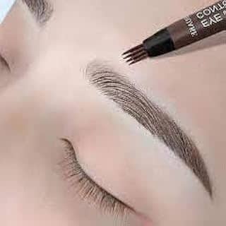 T&G Caneta Para Sobrancelha Fio A Fio Marrom Completo