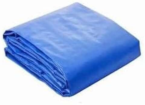 Lona 2x6 Impermeável Azul Toldo Forro Piscina 300 Micras
