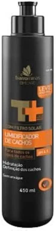 Umidificador de Cachos BARROMINAS 450ml, pH 4,5, sem parafinas, óleo mineral, parabenos, petrolatos, sulfatos e corantes, sem enxágue, com filtro solar, hidratação e definição dos cachos, proporciona brilho, umidifica e modela, deixa macios, sedosos e definidos, com lanolina, glicerina bi-destilada vegetal e silicone