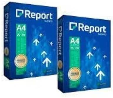 kIT 2 Pacotes de Papel Sulfite 75g Branco com 500 Folhas