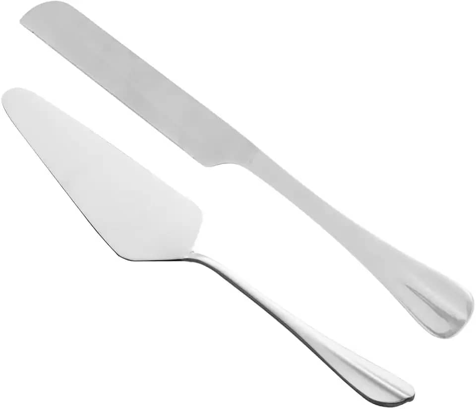 LYOR - Conjunto 2 Peças para Bolo de Aço Inox Positano