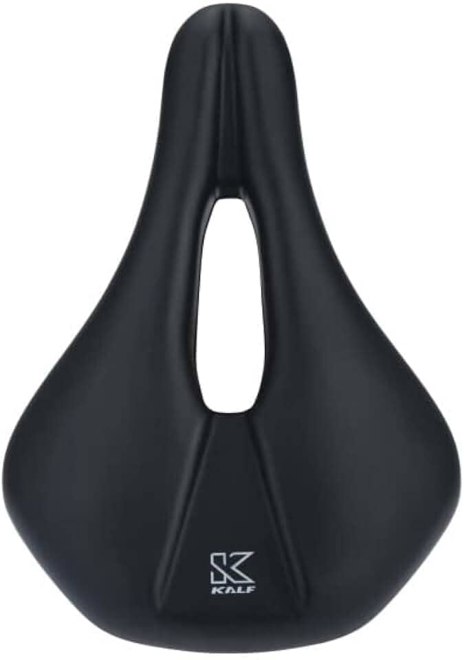 Selim Kalf Preto para Bicicleta Urbana, Unissex-Adultos