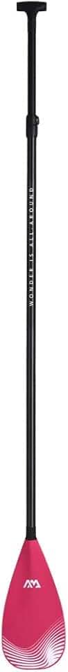 Remo Pastel Pink Ajustável em Fibra de Vidro/Carbono para Stand-up Paddlehandler