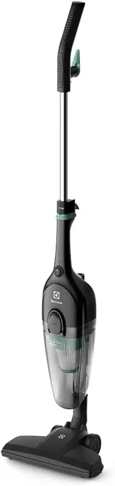 Aspirador pó vertical com fio portátil de mão 2 em 1 1100W cabo 5m capacidade 1,2L filtro HEPA Electrolux STK12 preto 127v