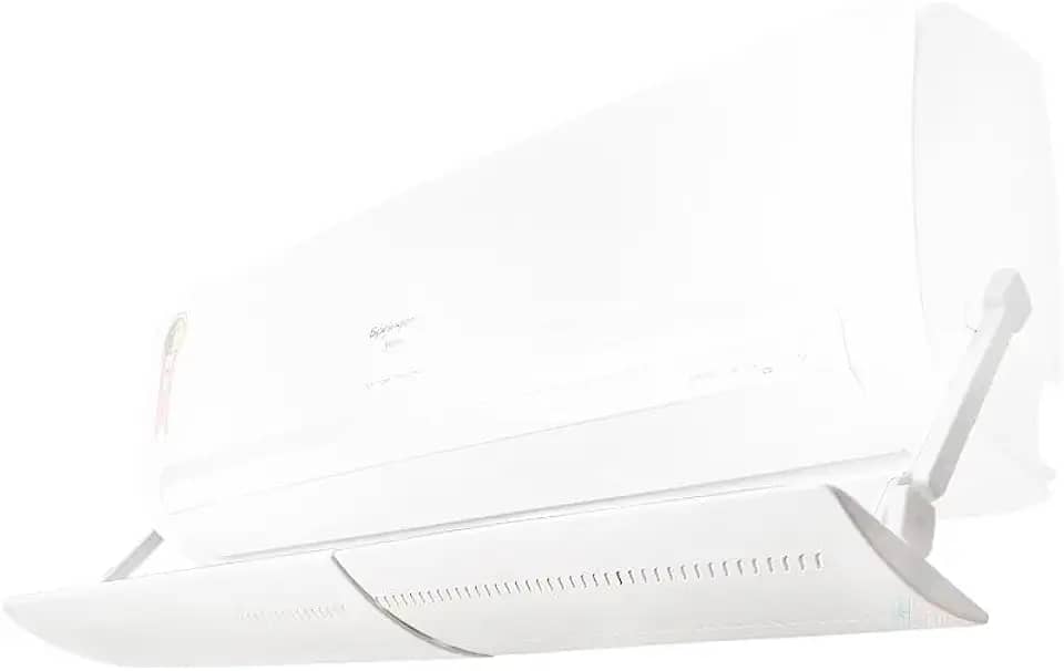 Defletor Ar Condicionado Para Direcionar Vento De Saída Com Regulagem De Ângulo Tamanho 60 a 110CM