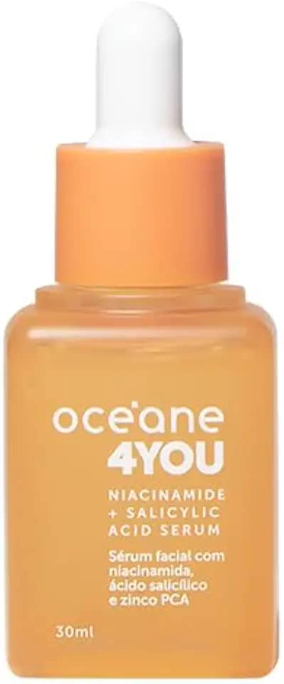 Océane Oceane Sérum Com Niacinamida E Ácido Salicílico - Niacinamide E Salicylic Acid Serum 4You 30Ml