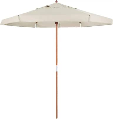 Bel - Ombrellone Central Itapema em Madeira 2 metros Bege