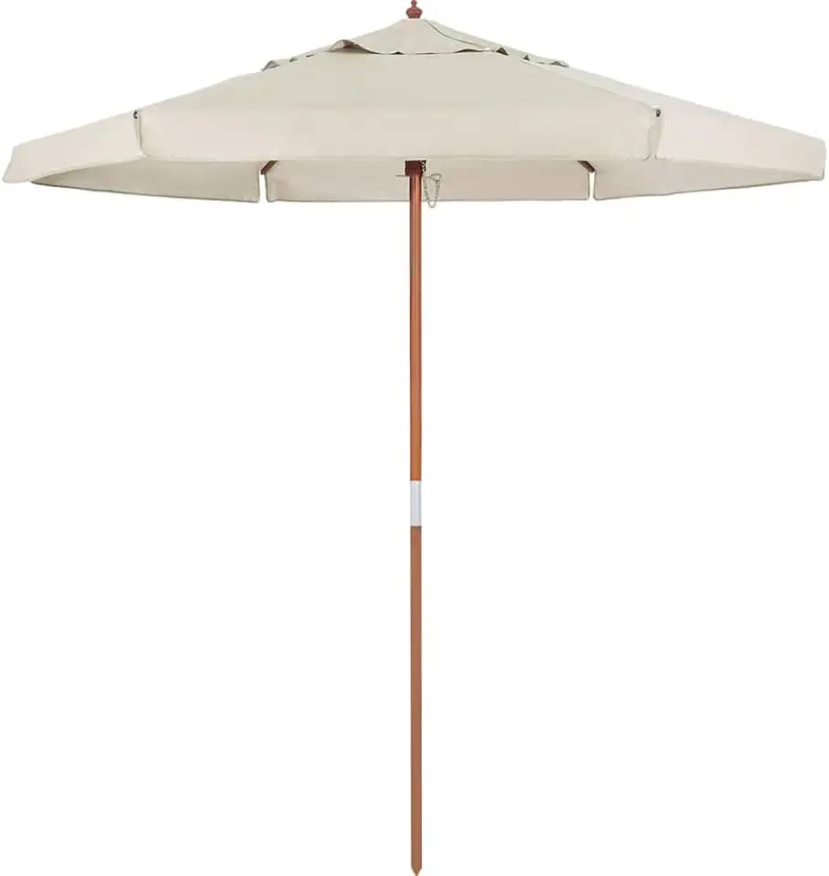 Bel - Ombrellone Central Itapema em Madeira 2 metros Bege