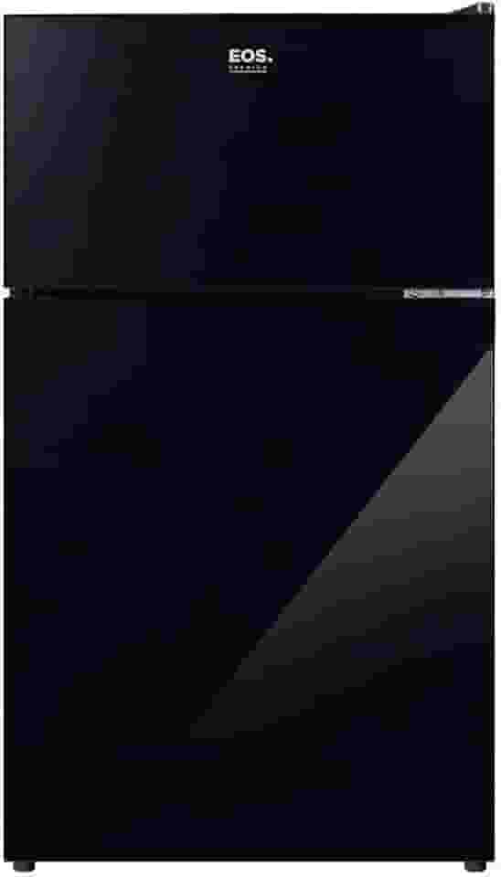 Frigobar Eos 88 Litros Duplex Preto com Porta de Vidro Efb140v 220v
