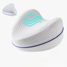 Travesseiro De Joelhos E Pernas Espuma Viscoelástica Com Memória - Alívio Da Dor Ciática/Costas/Quadril/Joelhos E Pressão Na Região Lombar