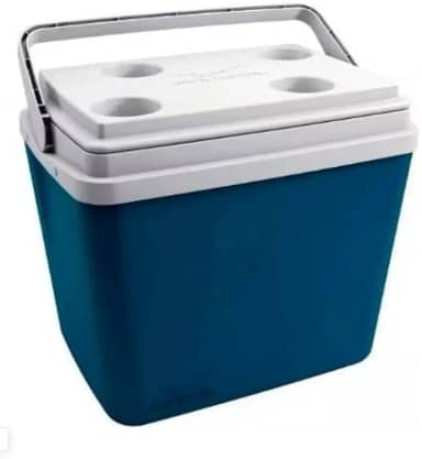 Caixa Térmica Cooler 34L, Termoplástico, Azul Petróleo