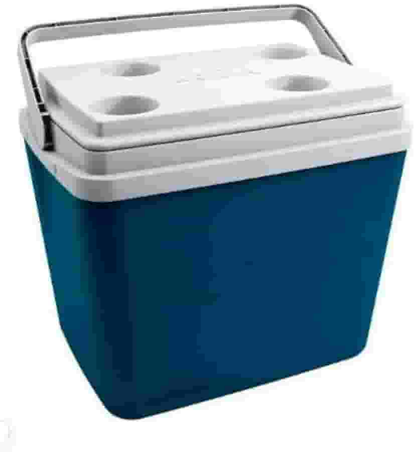 Caixa Térmica Cooler 34L, Termoplástico, Azul Petróleo