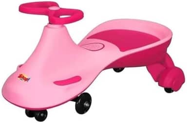 Carrinho Roller Skate Zoop Toys Rosa – Brinquedo Infantil com Luzes, Música e Movimento 360º – Interativo e Divertido