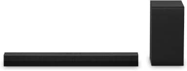 Soundbar LG 300W RMS, 2.1 Canais, Dolby Digital, Sem fios, Bluetooth 5.3, Entrada Óptica, HDMI, AI Sound Pro - S40T