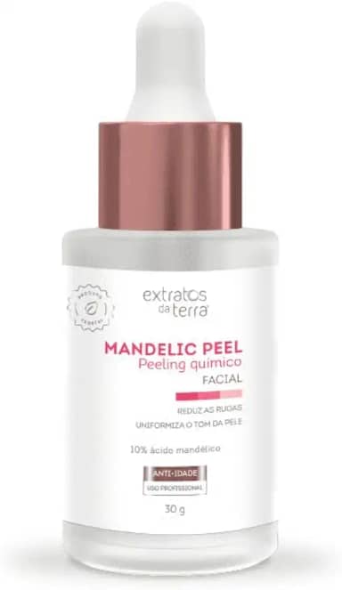 Mandelic Peel Ácido Mandélico 10% Peeling Químico Facial - 30G