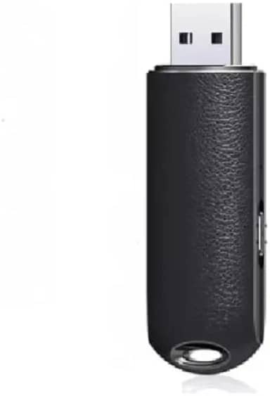 Mini gravador ativado por voz de 8 GB Unidade flash USB 2.0 dade de gravação de 96 horas Criptografia de arquivos Gravação de voz com um toque Stick Gravador de som para reuniões Trabalho Pales