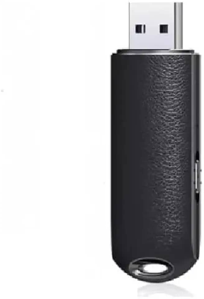 Mini gravador ativado por voz de 8 GB Unidade flash USB 2.0 dade de gravação de 96 horas Criptografia de arquivos Gravação de voz com um toque Stick Gravador de som para reuniões Trabalho Pales