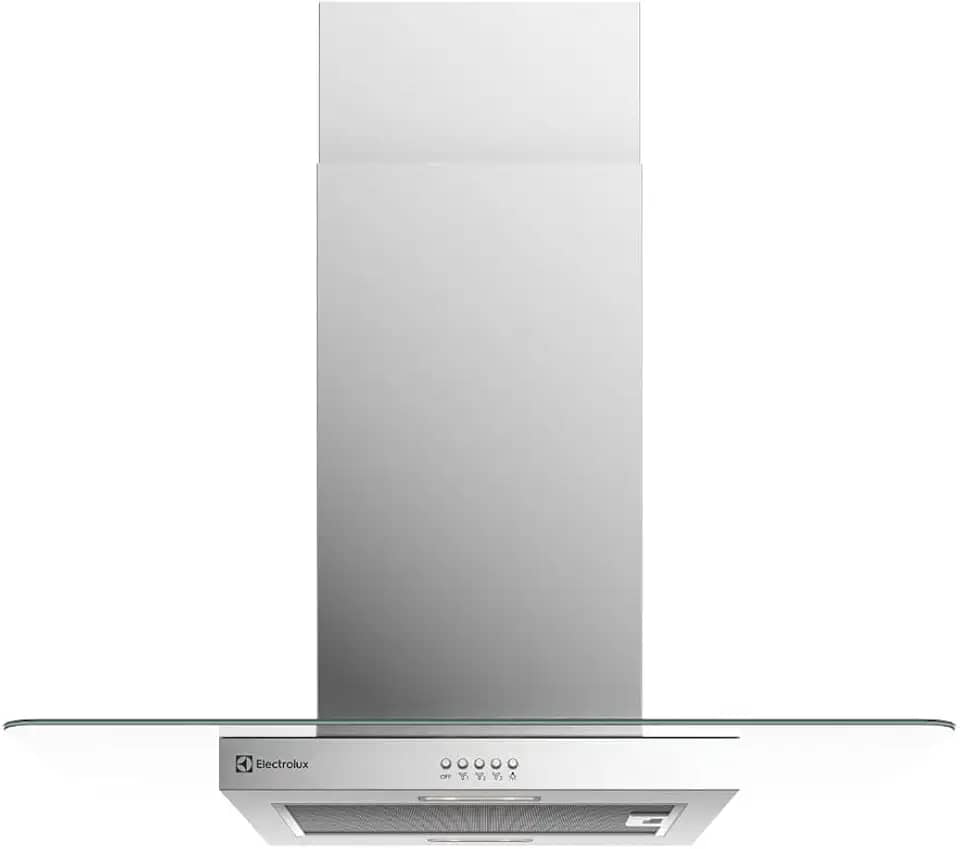 Coifa de Ilha Electrolux 90cm Vidro com Luz de Led Efficient (CE9IX) 127V