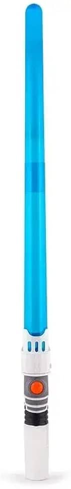 Sabre De Luz Infantil Space Guardian Retrátil com Som e Luz Polibrinq (Azul)