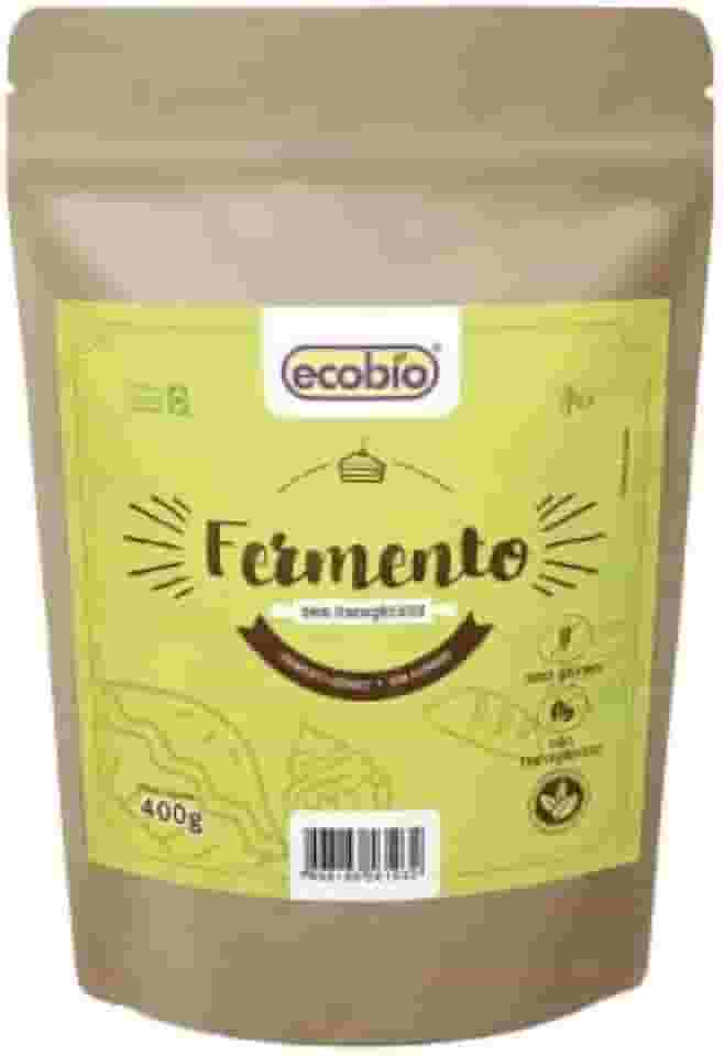 Kit 2X: Fermento Não Transgênico Ecobio 400g