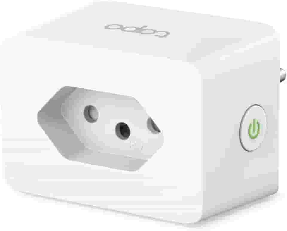 Tomada inteligente Wi-Fi TP-Link Tapo P110, Smart Plug, Bivolt, 10A/2400W - Compatível com Alexa