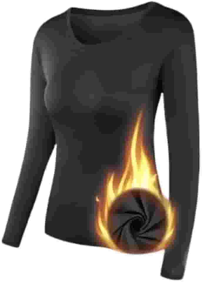 Camisa Blusa Peluciada Térmica Feminina Frio Neve Segunda Pele Premium